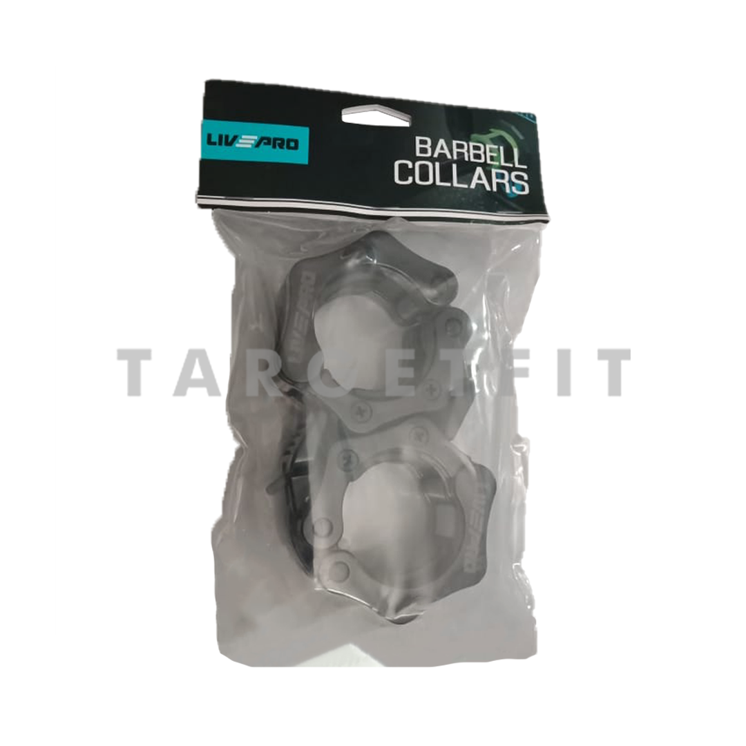 Barbell Collar Black Livepro - Image 2