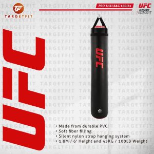 UFC Pro Thai Bag Black 100lb